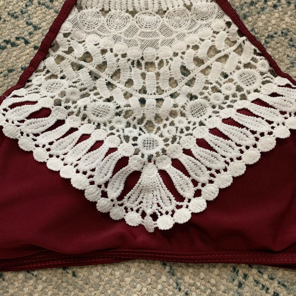 LACE DETAIL BIKINI - Picture 2 of 3